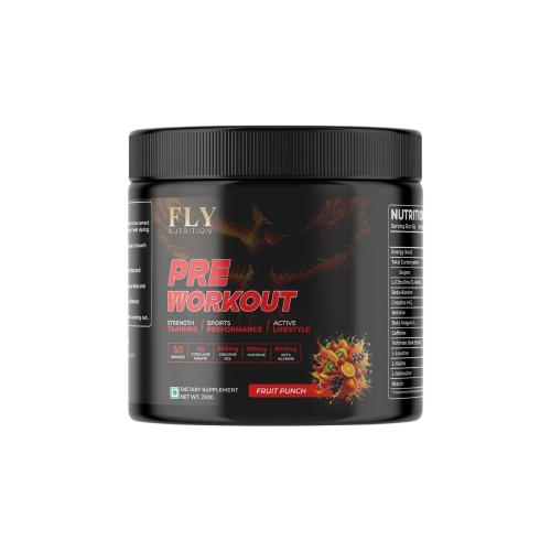 Ge More Nutralife Premium Pre-Workout Supplement - Fruit Punch Flavor